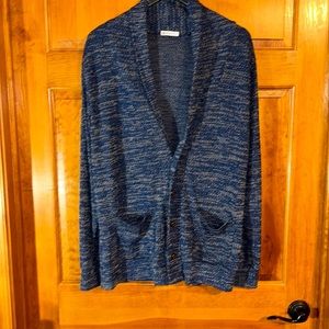 H2H women’s Cardigan Sweater Size Lg-EUC